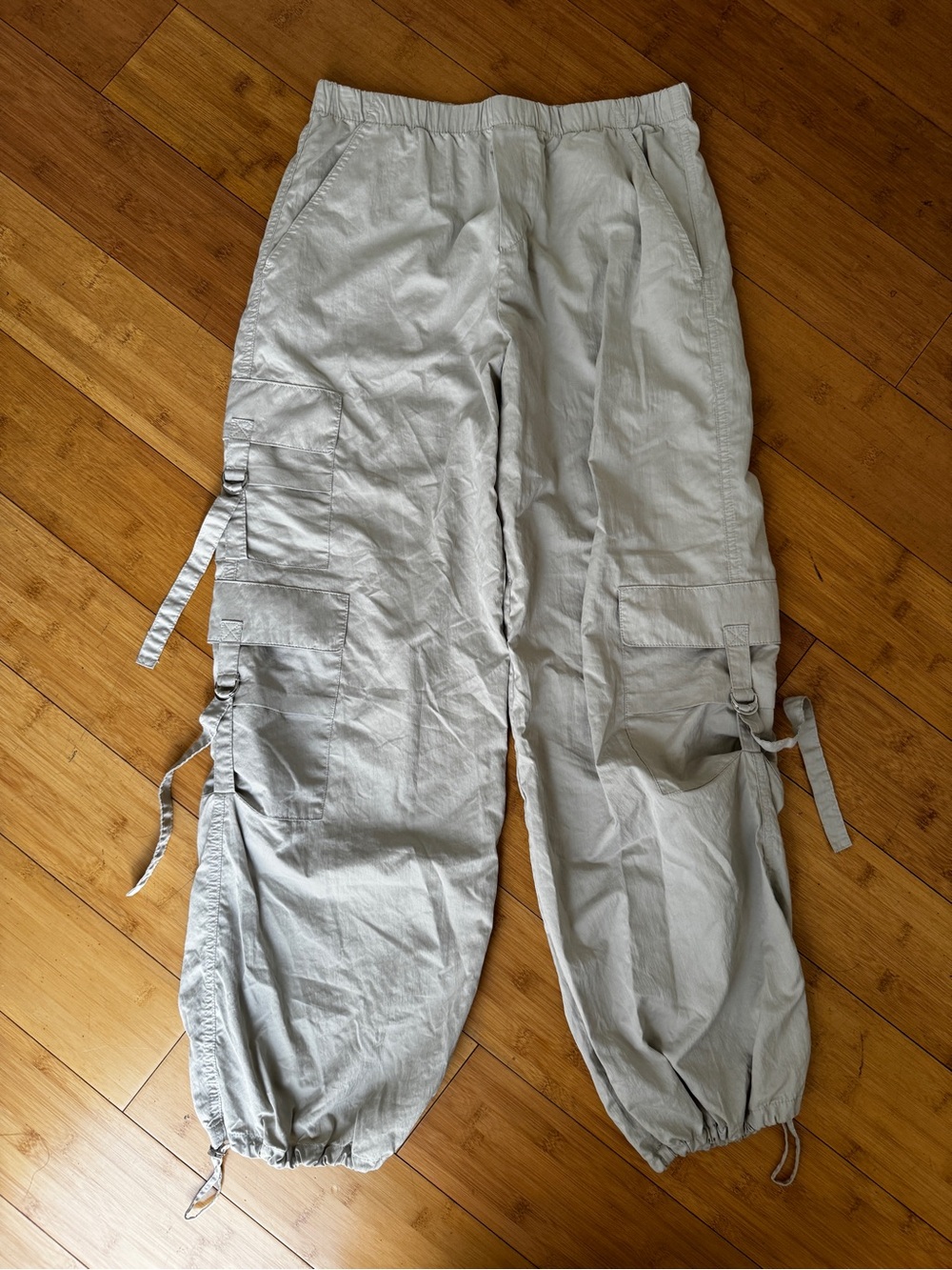 ZARA, sage color cargo pants